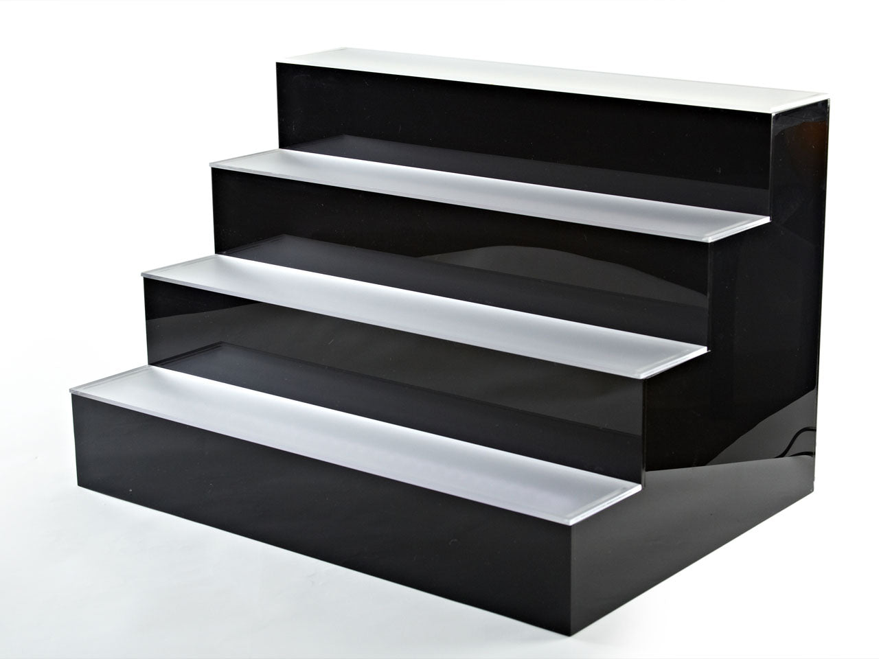 Armana 4-Tier LED Liquor Shelf Display
