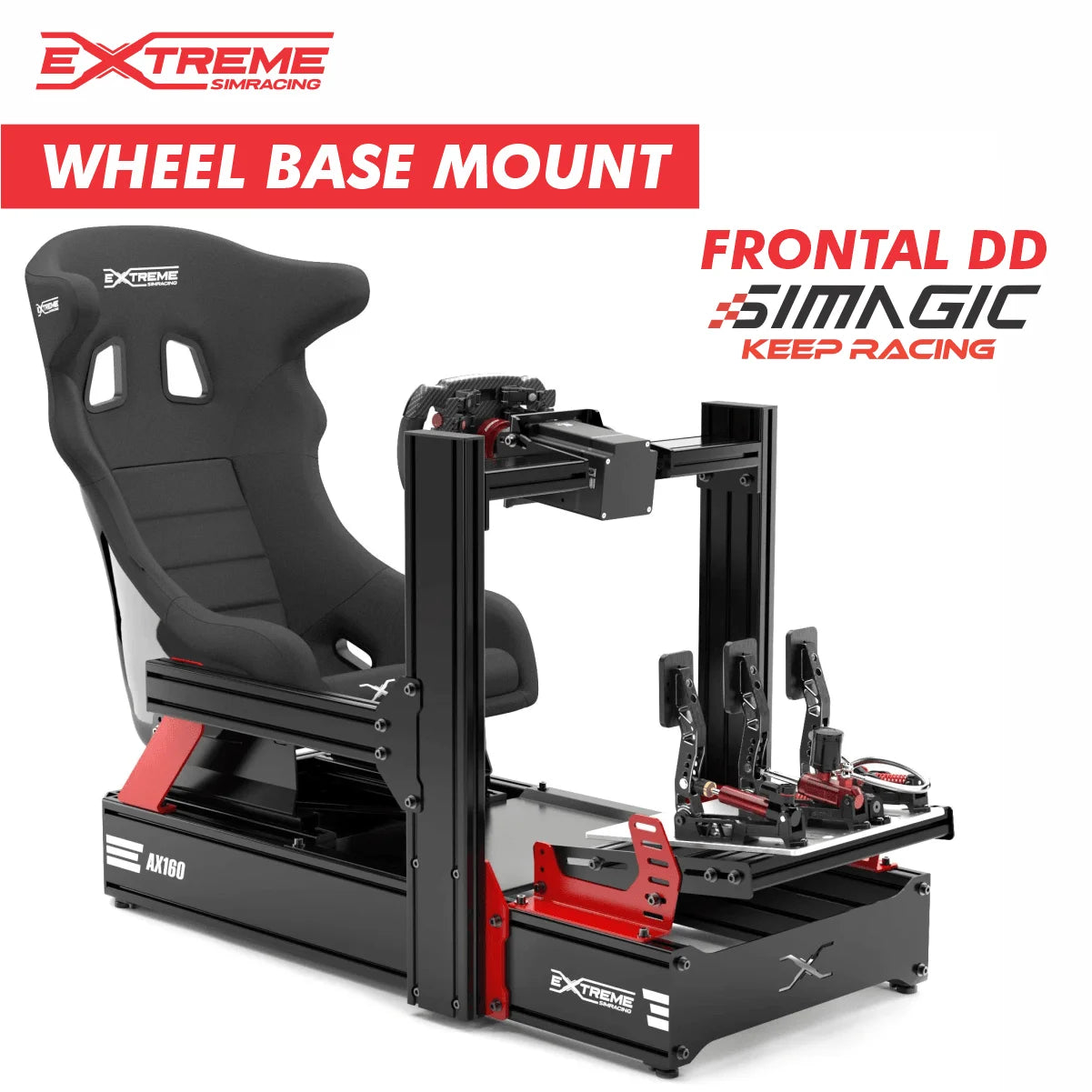 Extreme Simracing AX160 Aluminum Profile Simulator Sim Racing Rig