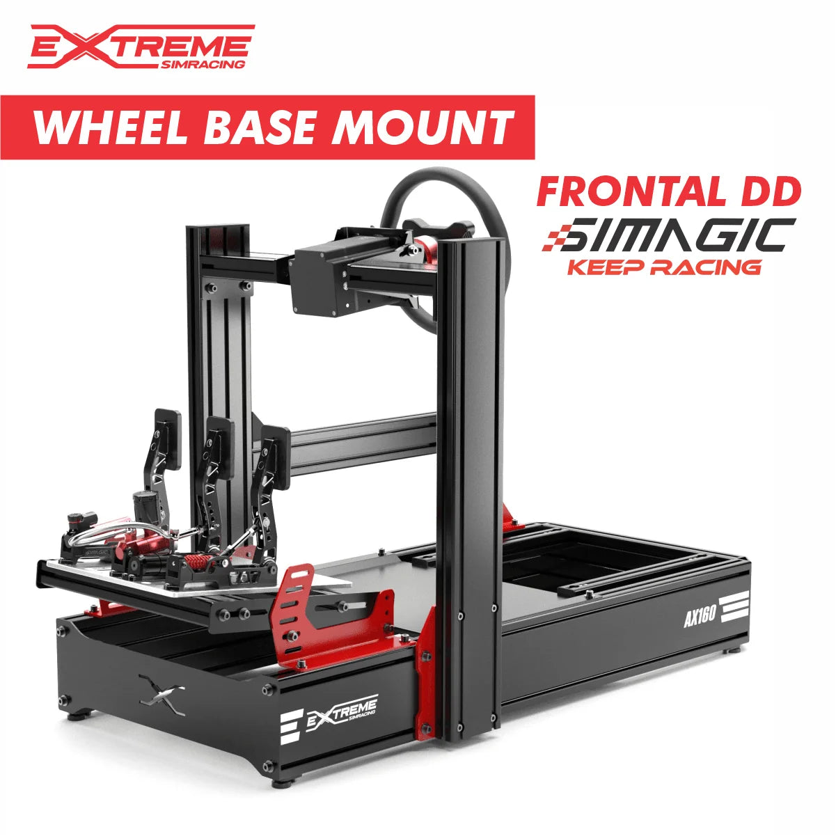Extreme Simracing AX160 Aluminum Profile Simulator Sim Racing Rig