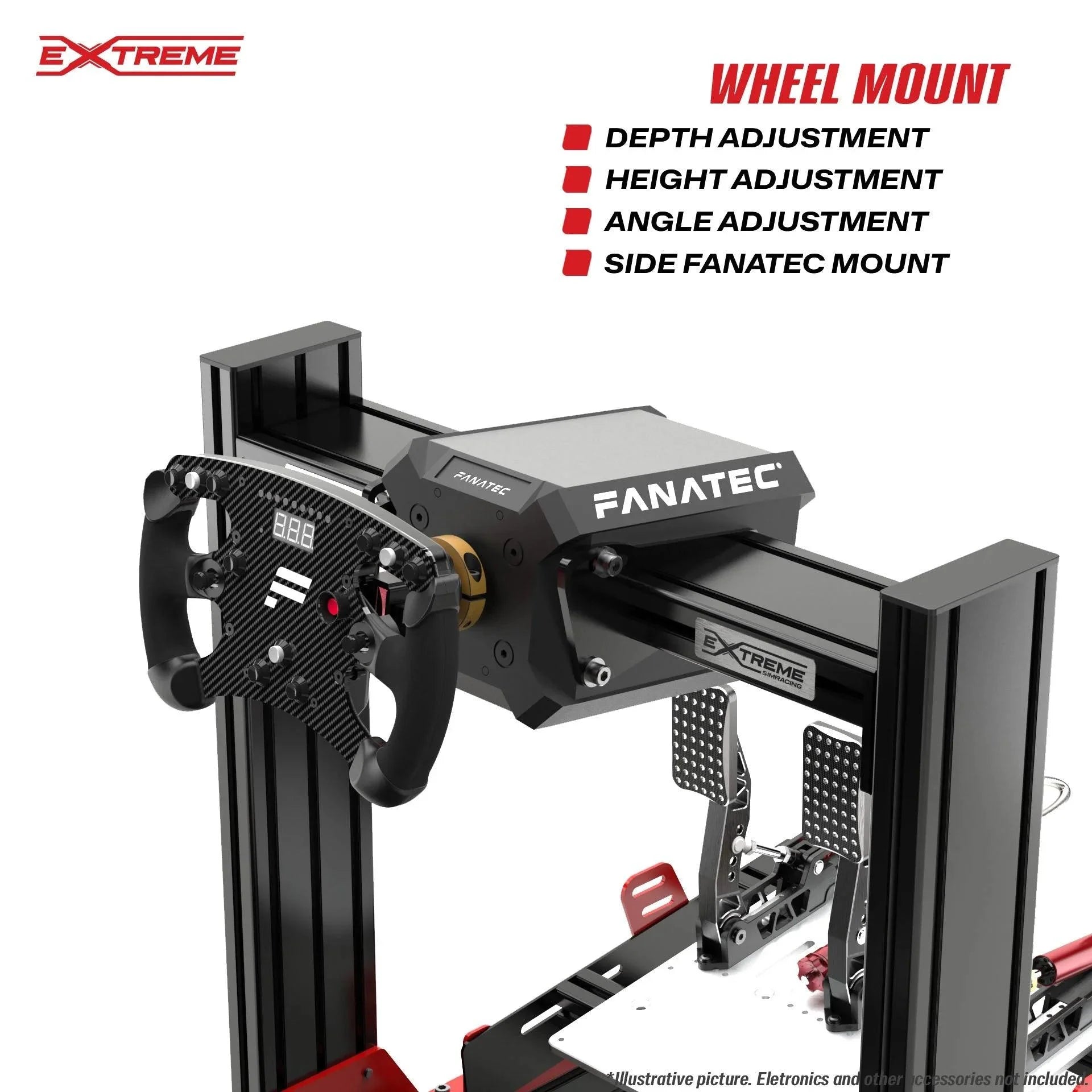 Extreme Simracing AX160 Aluminum Profile Simulator Sim Racing Rig