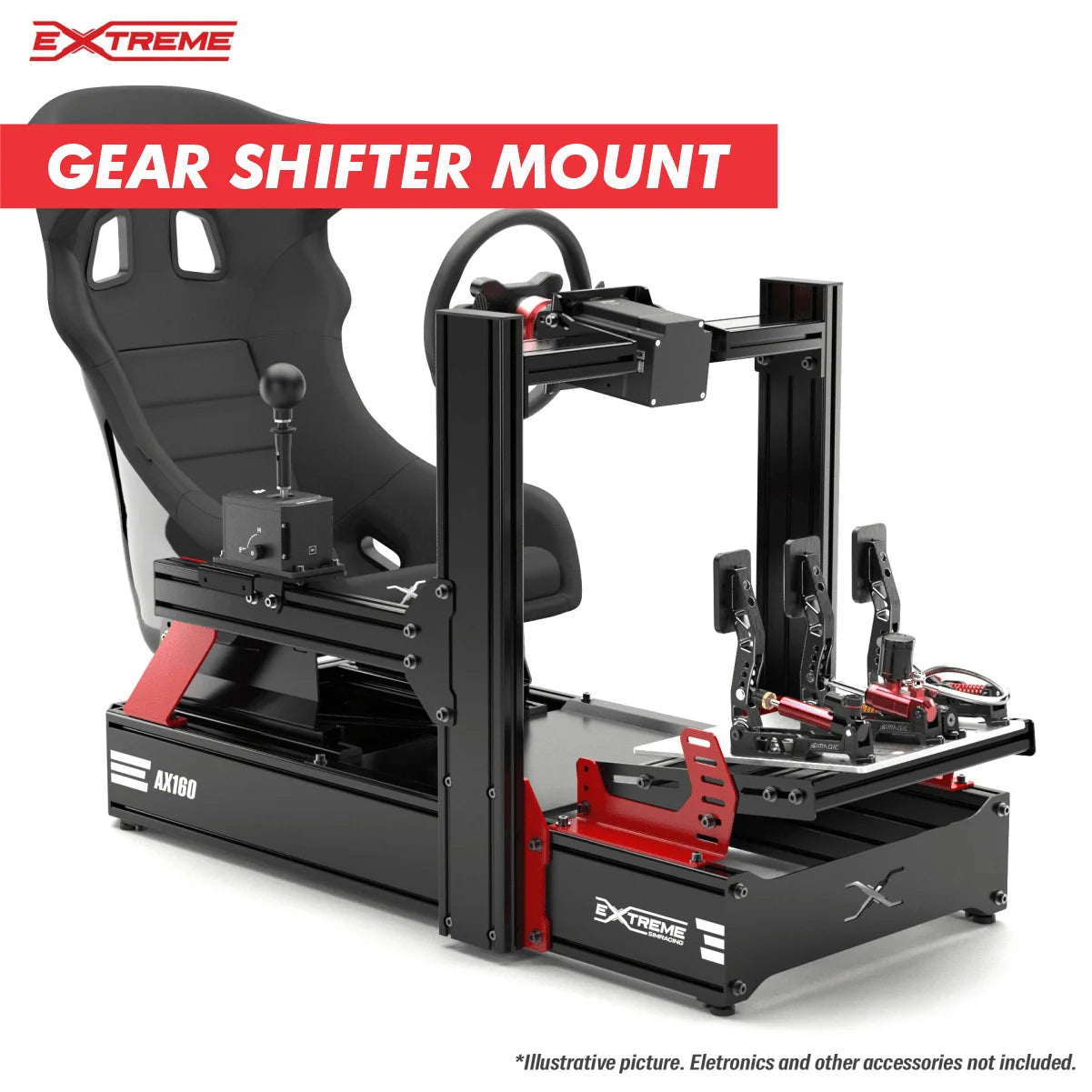 Extreme Simracing AX160 Aluminum Profile Simulator Sim Racing Rig