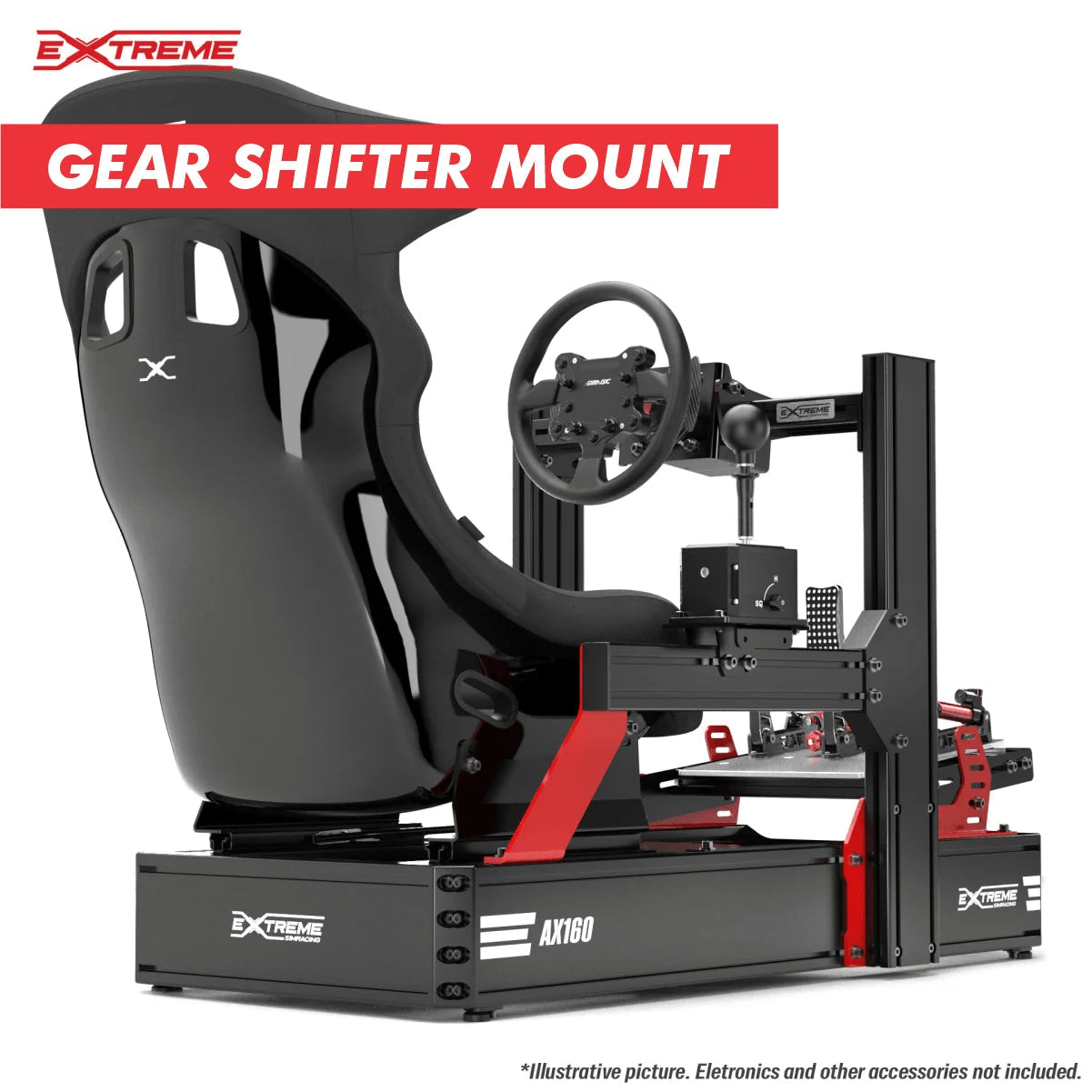 Extreme Simracing AX160 Aluminum Profile Simulator Sim Racing Rig