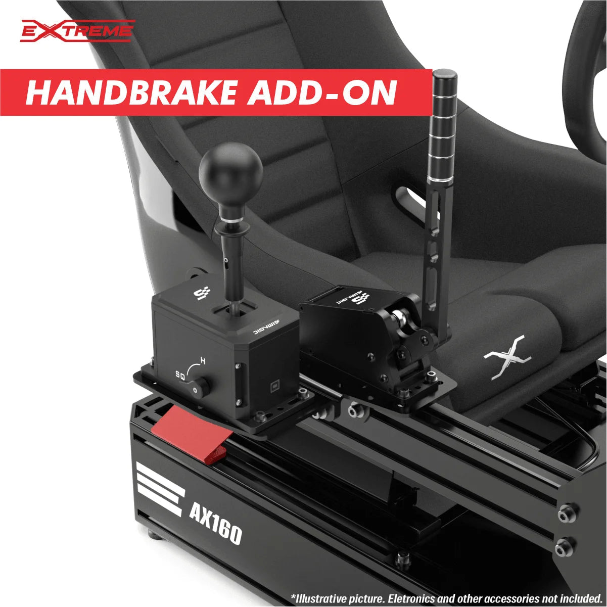 Extreme Simracing AX160 Aluminum Profile Simulator Sim Racing Rig