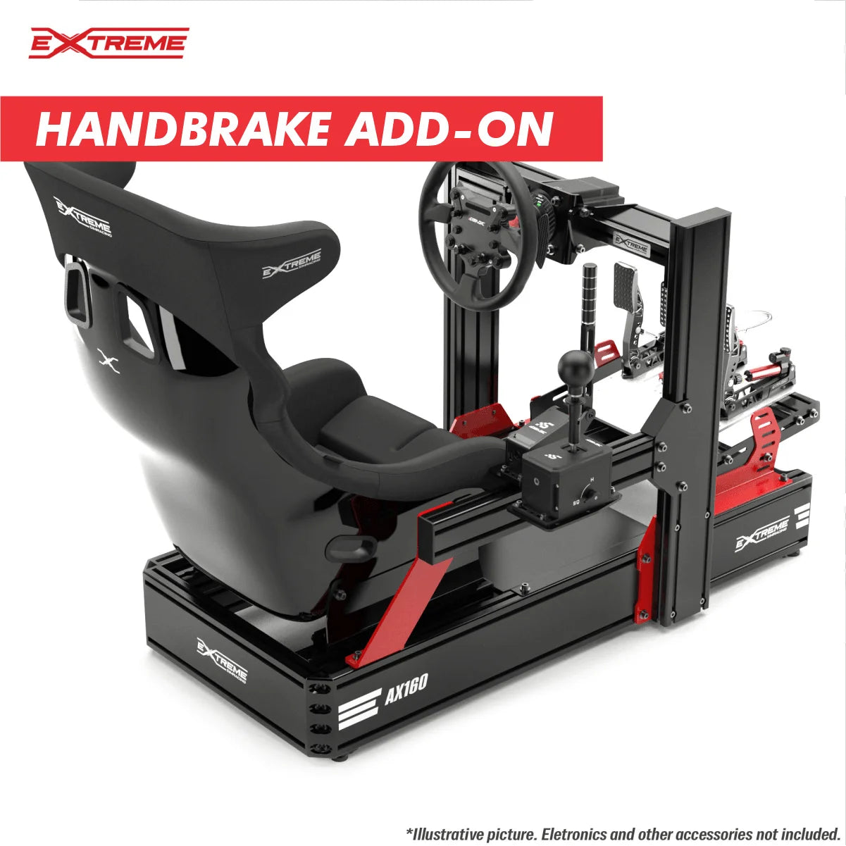 Extreme Simracing AX160 Aluminum Profile Simulator Sim Racing Rig
