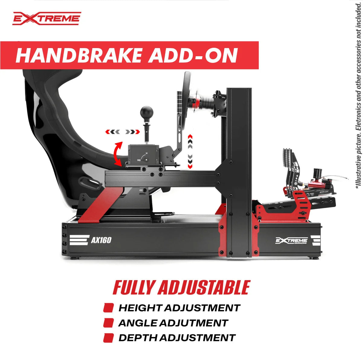 Extreme Simracing AX160 Aluminum Profile Simulator Sim Racing Rig