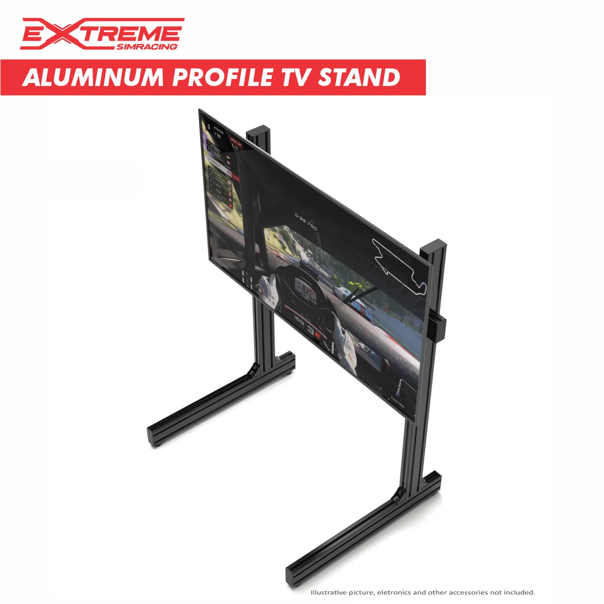Extreme Simracing AX160 Aluminum Profile Simulator Sim Racing Rig
