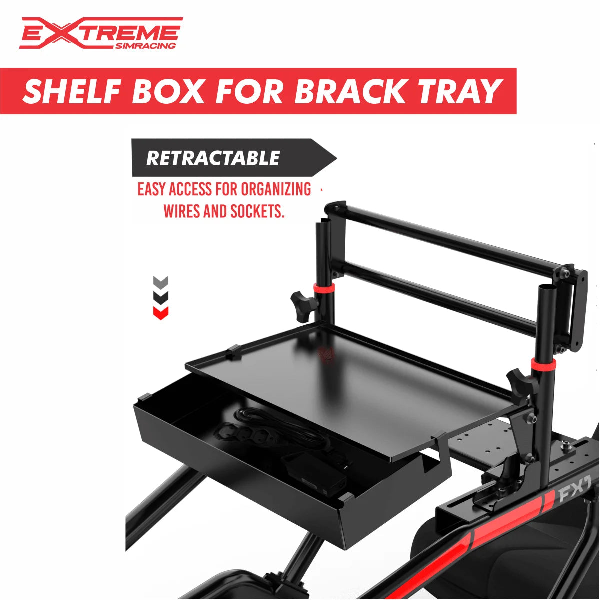 Extreme Simracing AX160 Aluminum Profile Simulator Sim Racing Rig
