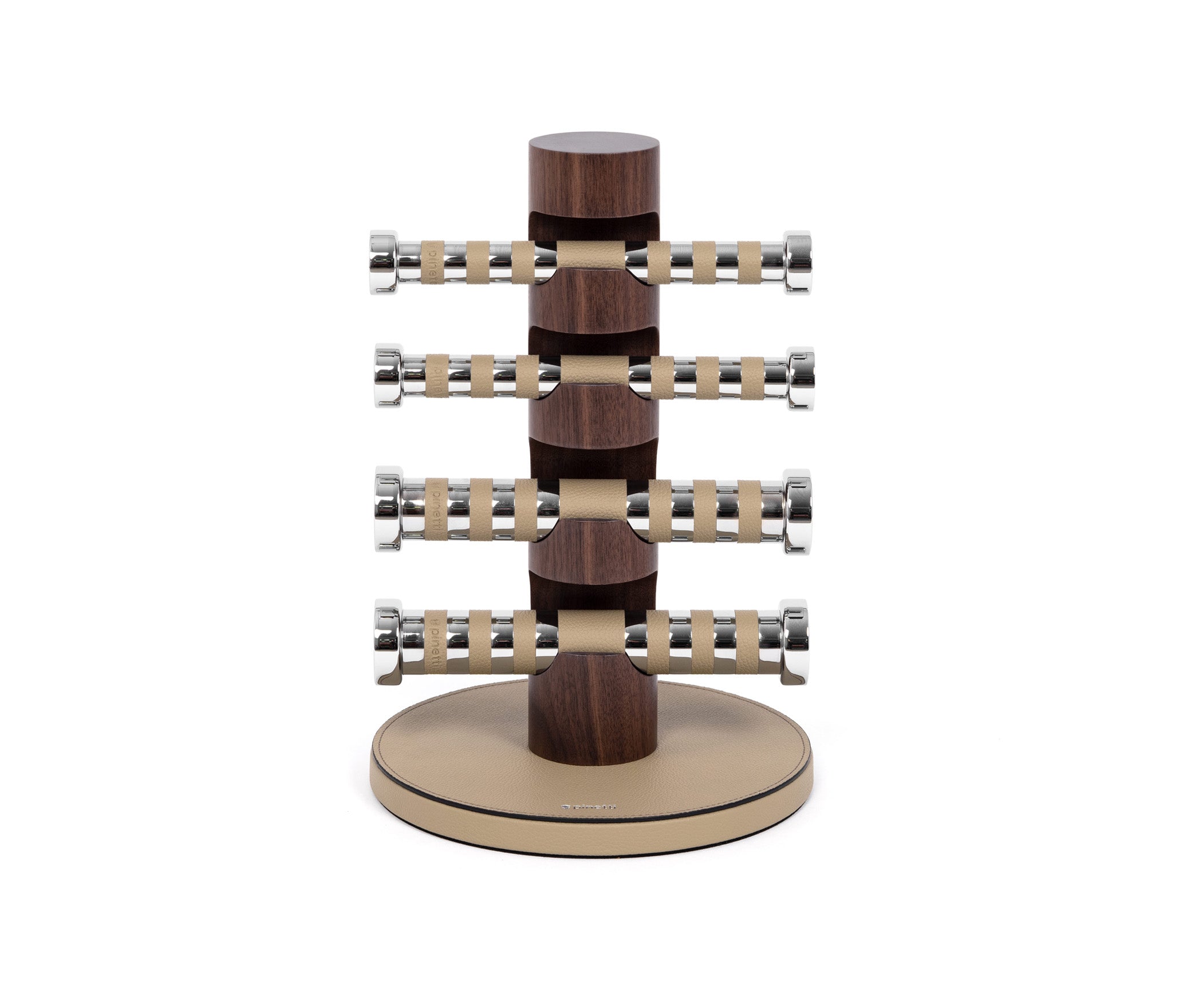 Pinetti Kit of 4 Dumbbells with stand
