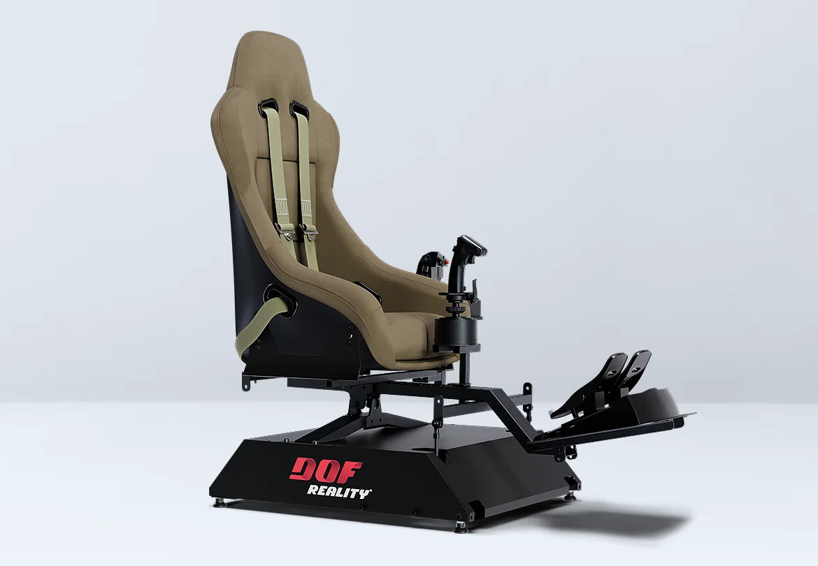 DOF Reality® H2 Motion Helicopter Cockpit – 2-Axis HERO (Ready-to-Play Platform)