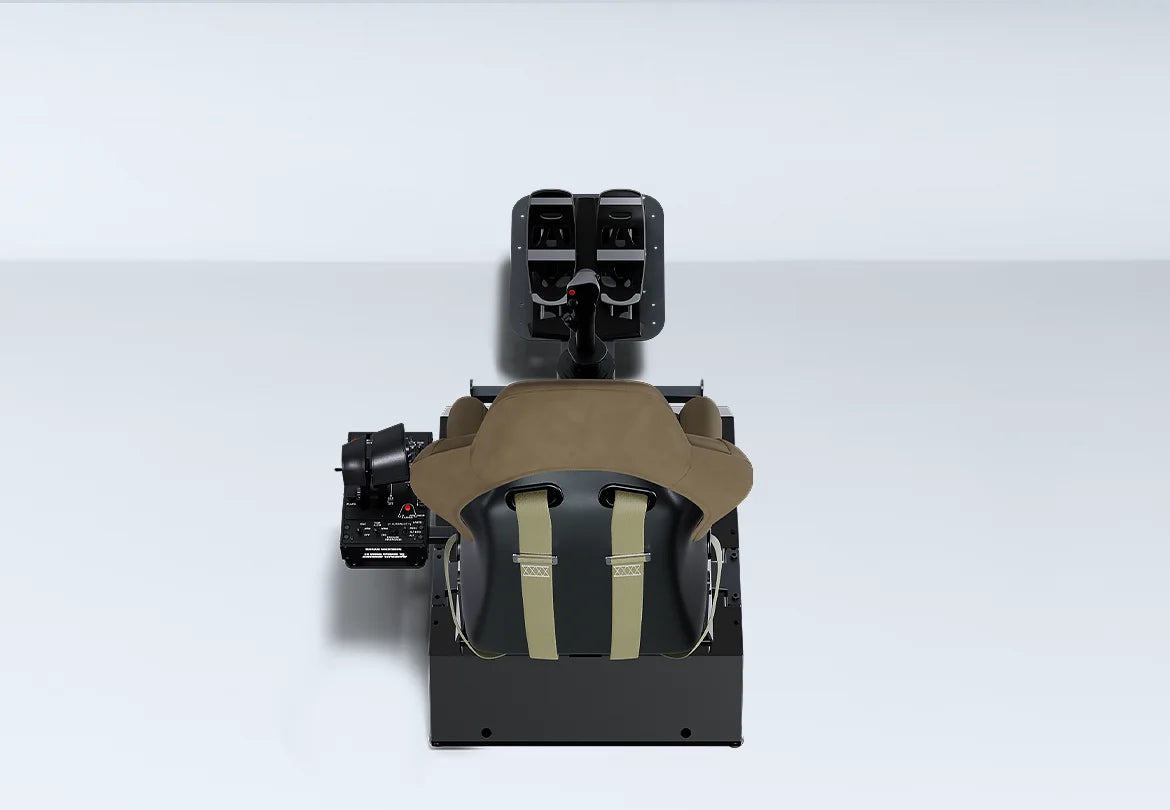 DOF Reality® H2 Motion Helicopter Cockpit – 2-Axis HERO (Ready-to-Play Platform)