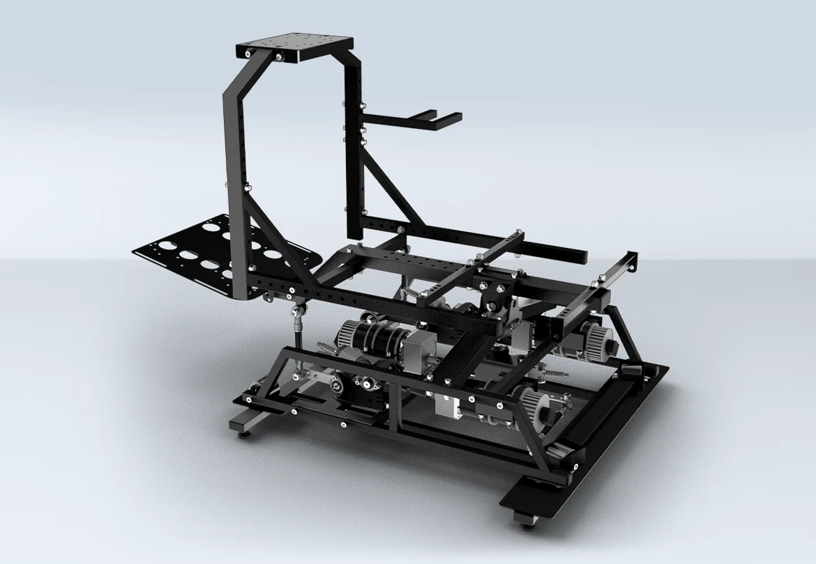 DOF Reality® H3 Motion Flight Simulator – 3-Axis HERO (Ready-to-Play Platform)