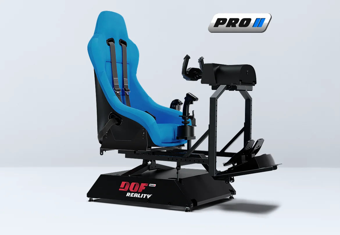 DOF Reality® P2 Motion Flight Simulator – 2-Axis PRO (Ready-to-Play Platform)