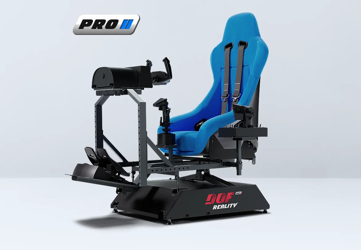 DOF Reality® P2 Motion Flight Simulator – 2-Axis PRO (Ready-to-Play Platform)