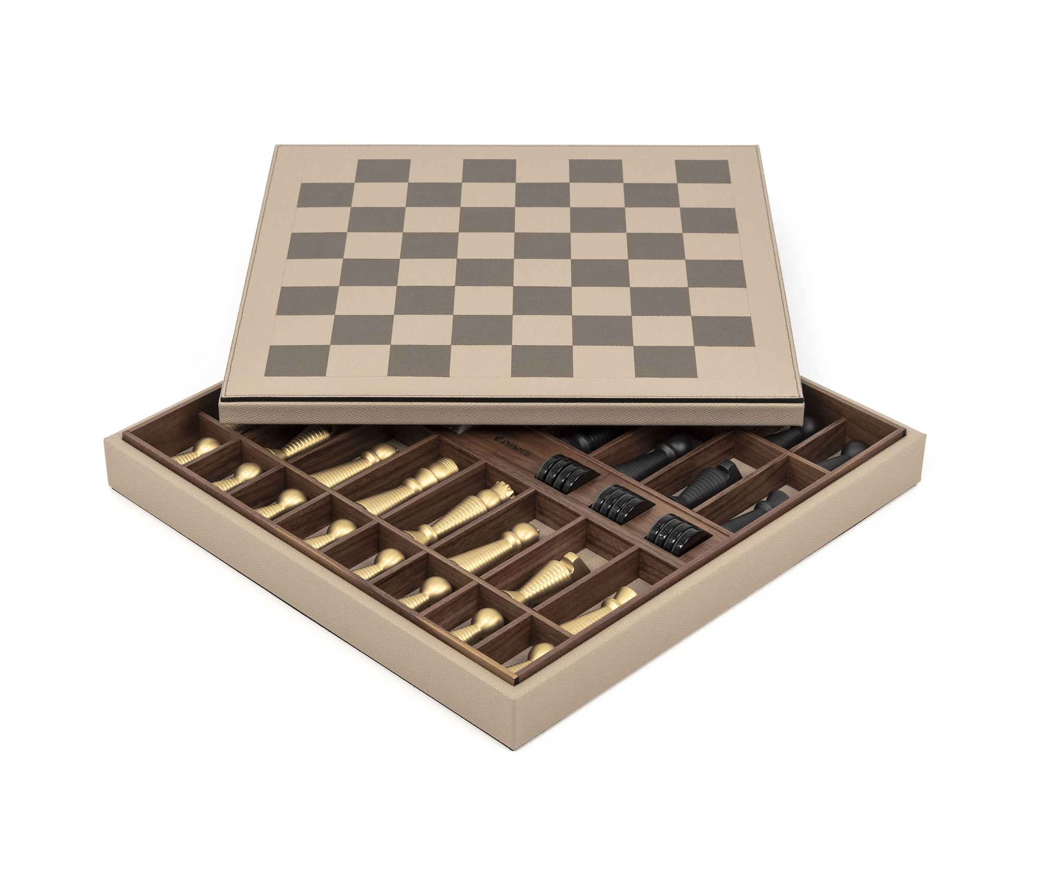Pinetti Chess & Checkers Game Board