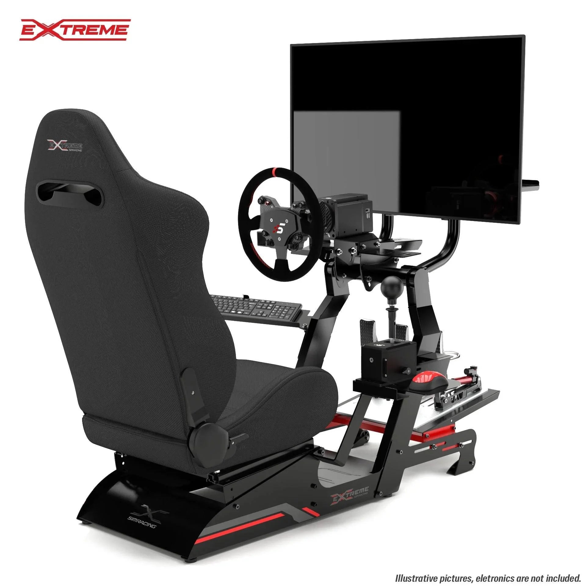 Extreme Simracing SIM RACING COCKPIT XT PREMIUM LITE 3.0 – FULL ACCESSORIES EDITION