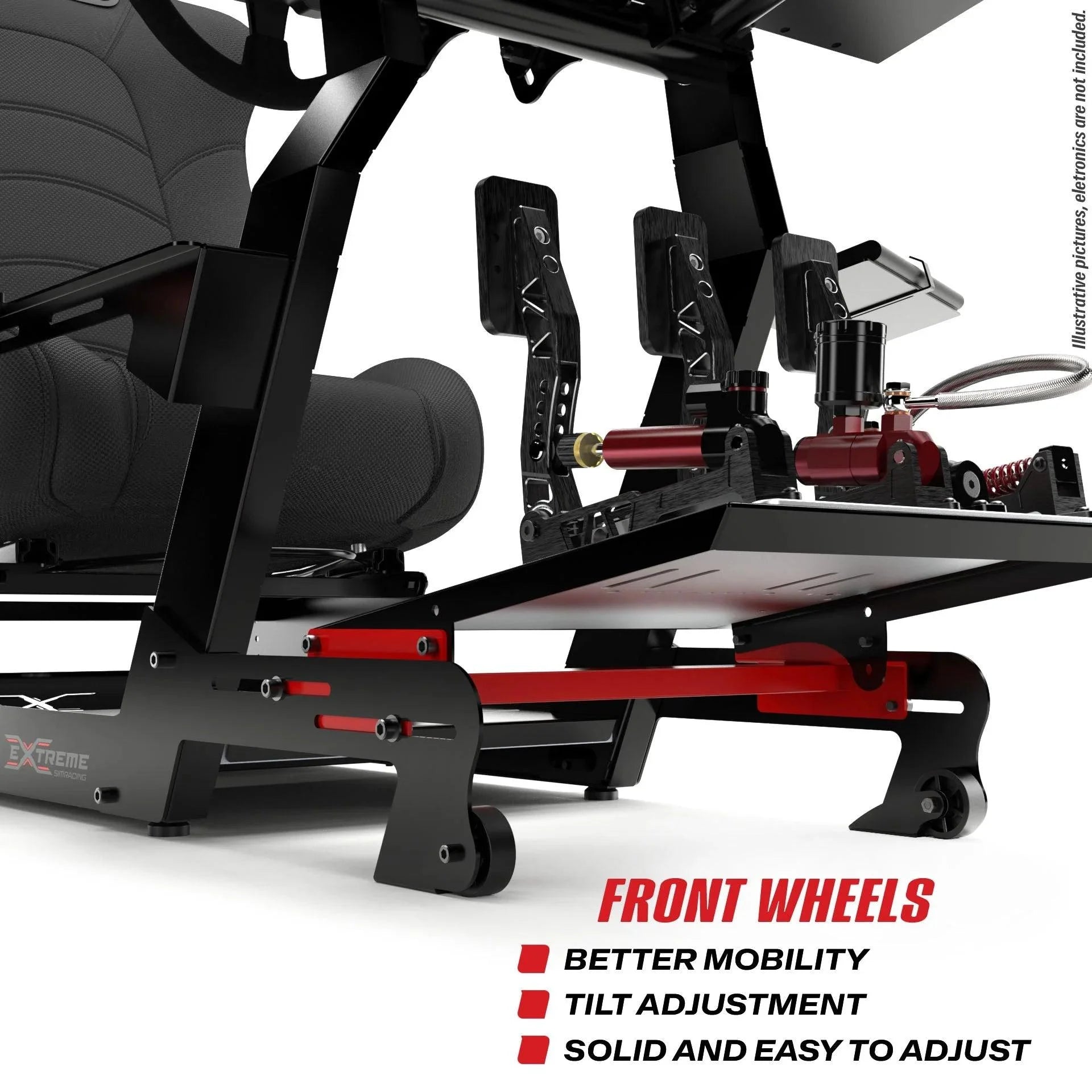 Extreme Simracing SIM RACING COCKPIT XT PREMIUM LITE 3.0 – FULL ACCESSORIES EDITION