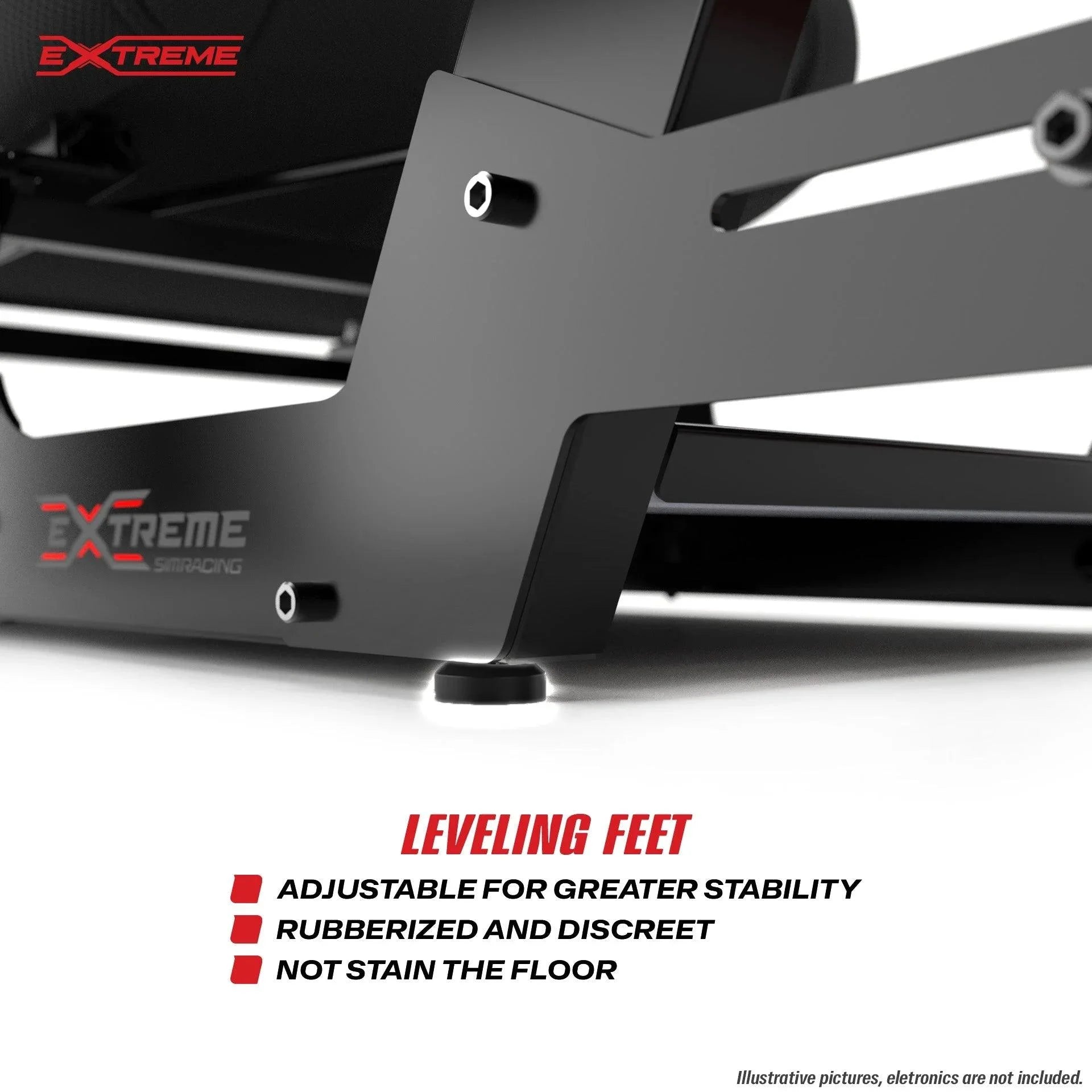 Extreme Simracing SIM RACING COCKPIT XT PREMIUM LITE 3.0 – FULL ACCESSORIES EDITION