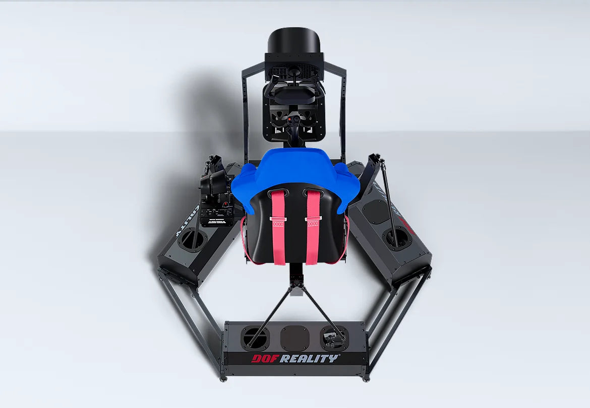 DOF Reality® H6 Motion Flight Simulator – 6-Axis HERO (Ready-to-Play Platform)