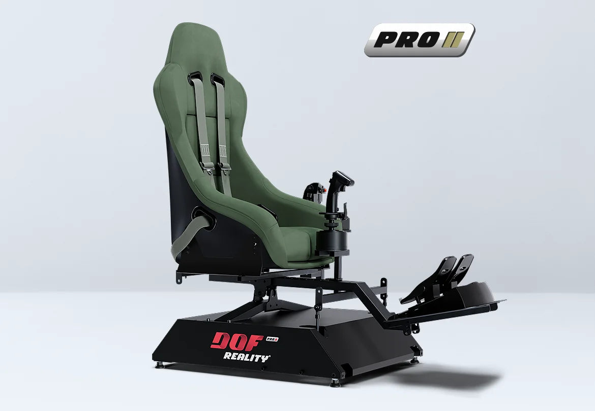 DOF Reality® P2 Motion Heli Cockpit – 2-Axis PRO (Ready-to-Play Platform)