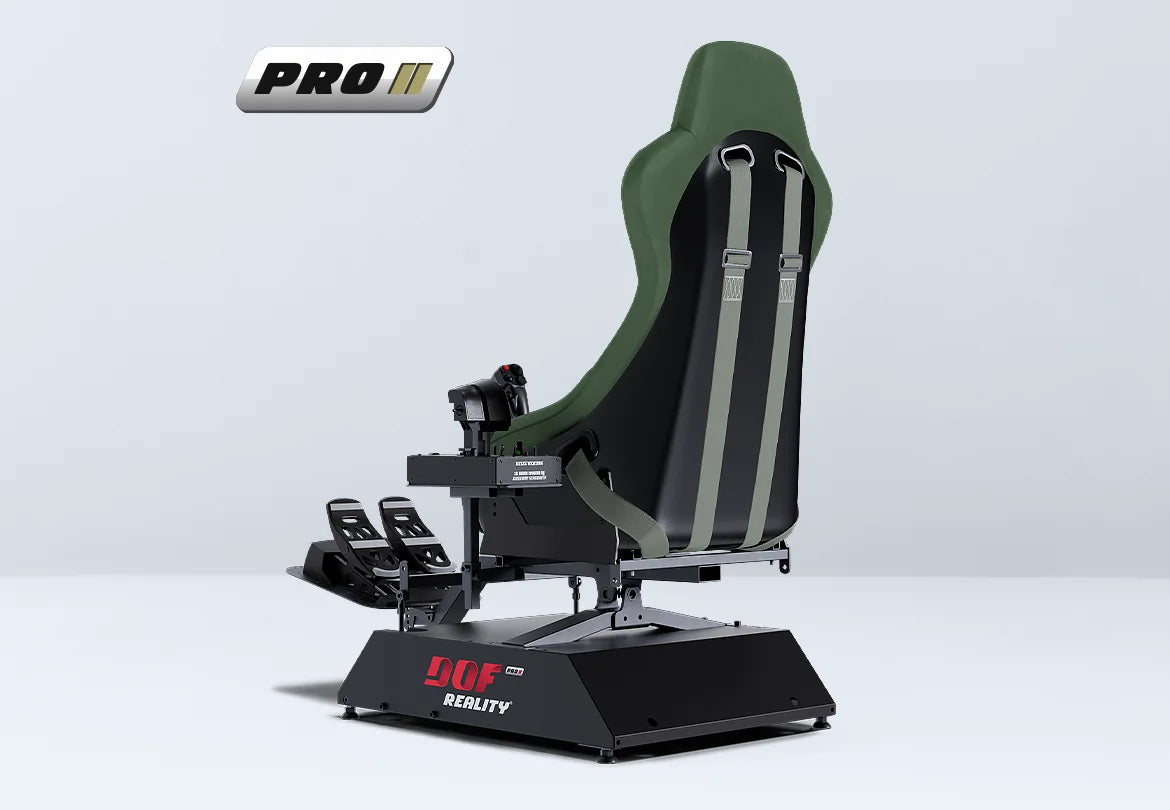 DOF Reality® P2 Motion Heli Cockpit – 2-Axis PRO (Ready-to-Play Platform)
