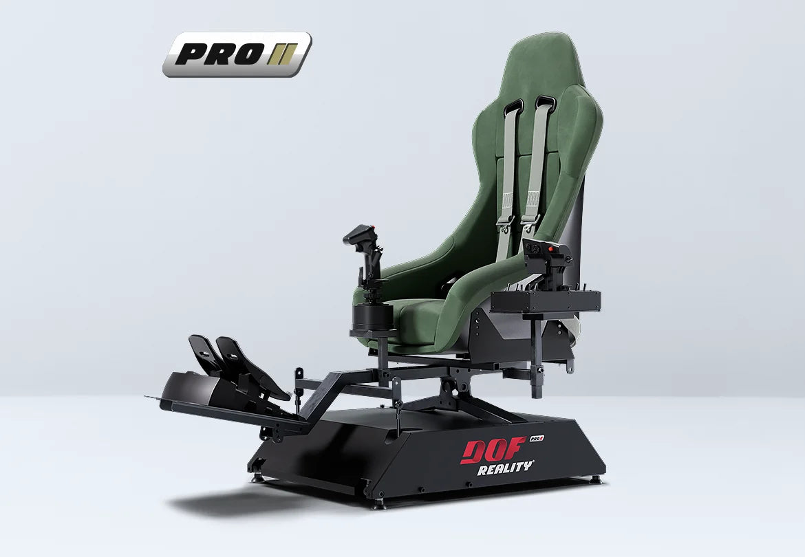 DOF Reality® P2 Motion Heli Cockpit – 2-Axis PRO (Ready-to-Play Platform)
