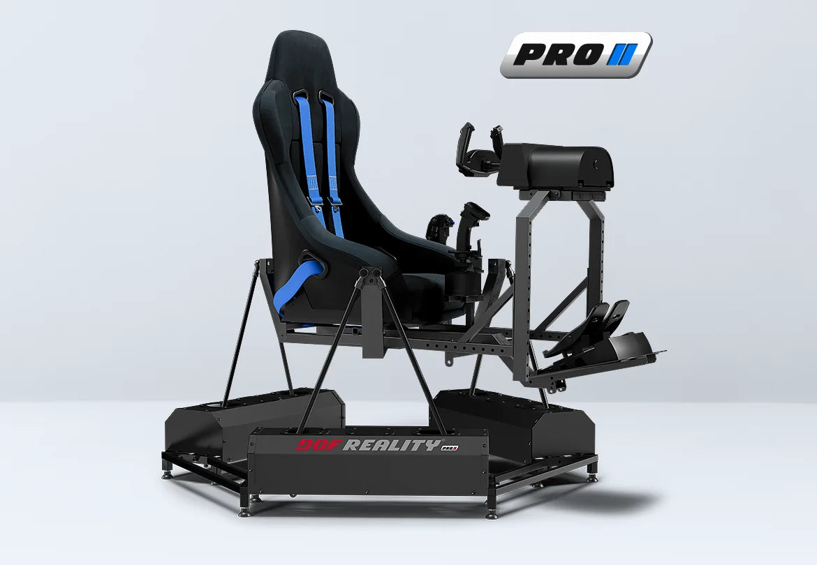 DOF Reality® P6 Motion Flight Simulator – 6-Axis PRO (Ready-to-Play Platform)