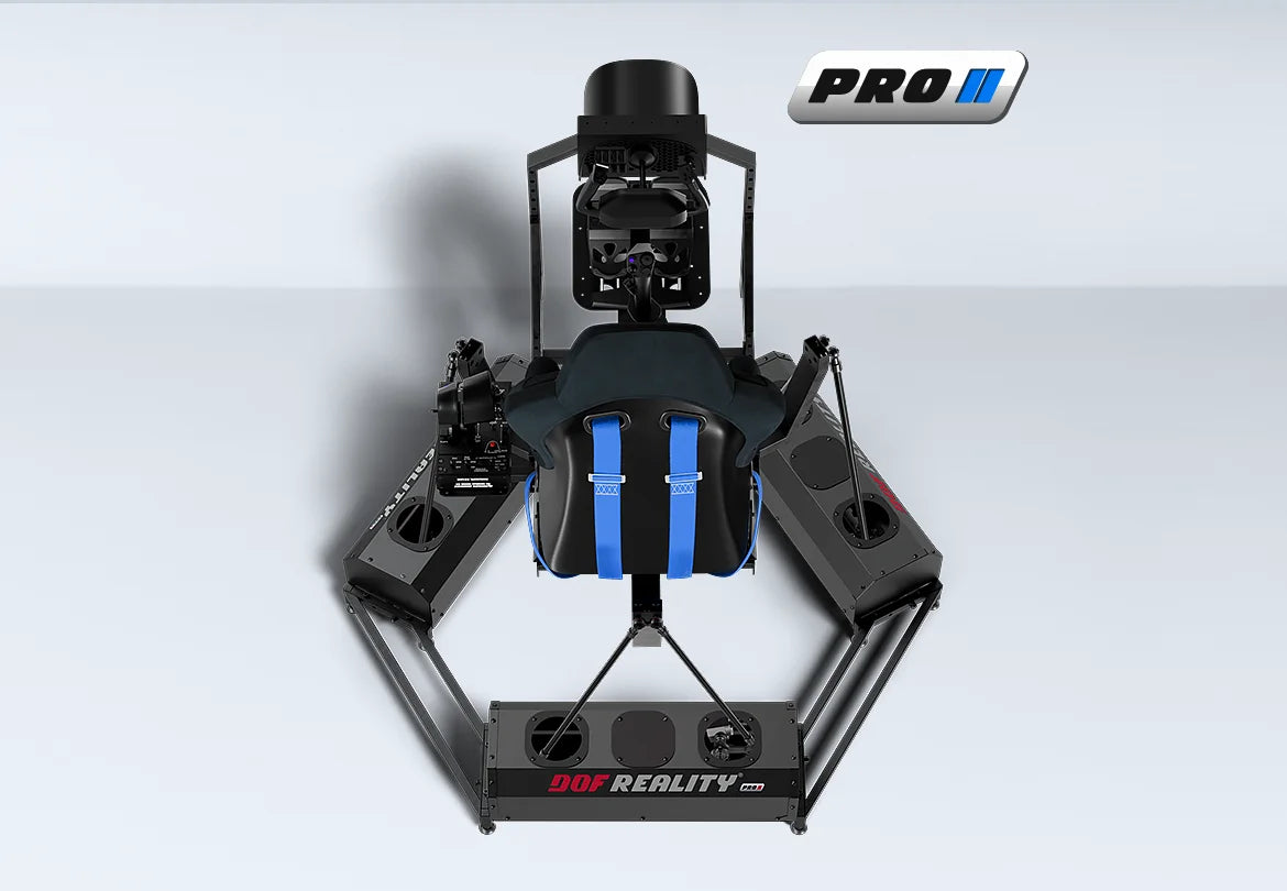 DOF Reality® P6 Motion Flight Simulator – 6-Axis PRO (Ready-to-Play Platform)