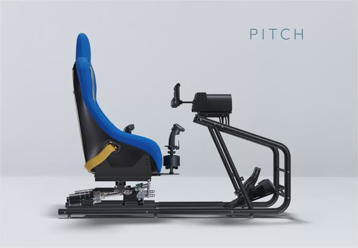 Load video: DOF Reality® M2 Motion Flight Simulator – 2-Axis MOVER (Ready-to-Play Platform)