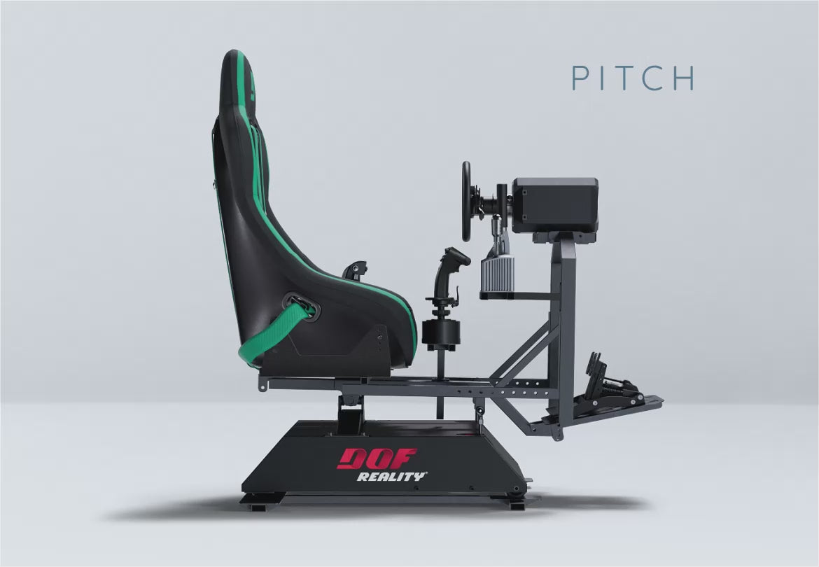 Load video: DOF Reality® H3 Universal Motion Platform – 3-Axis HERO (Ready-to-Play Platform)