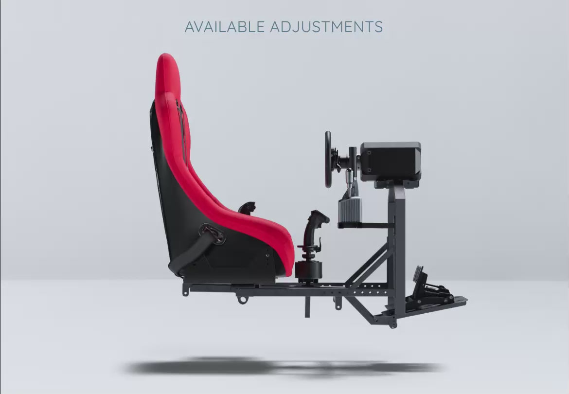 Load video: DOF Reality® H6 Universal Motion Platform – 6-Axis HERO (Ready-to-Play Platform)