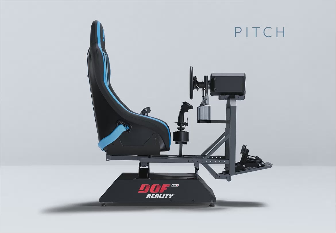Load video: DOF Reality® P2 Universal Motion Platform – 2-Axis PRO (Ready-to-Play Platform)